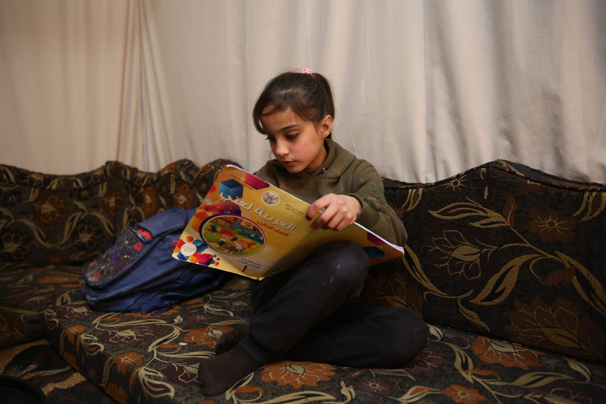 Ruba returns to school in Northwest Syria