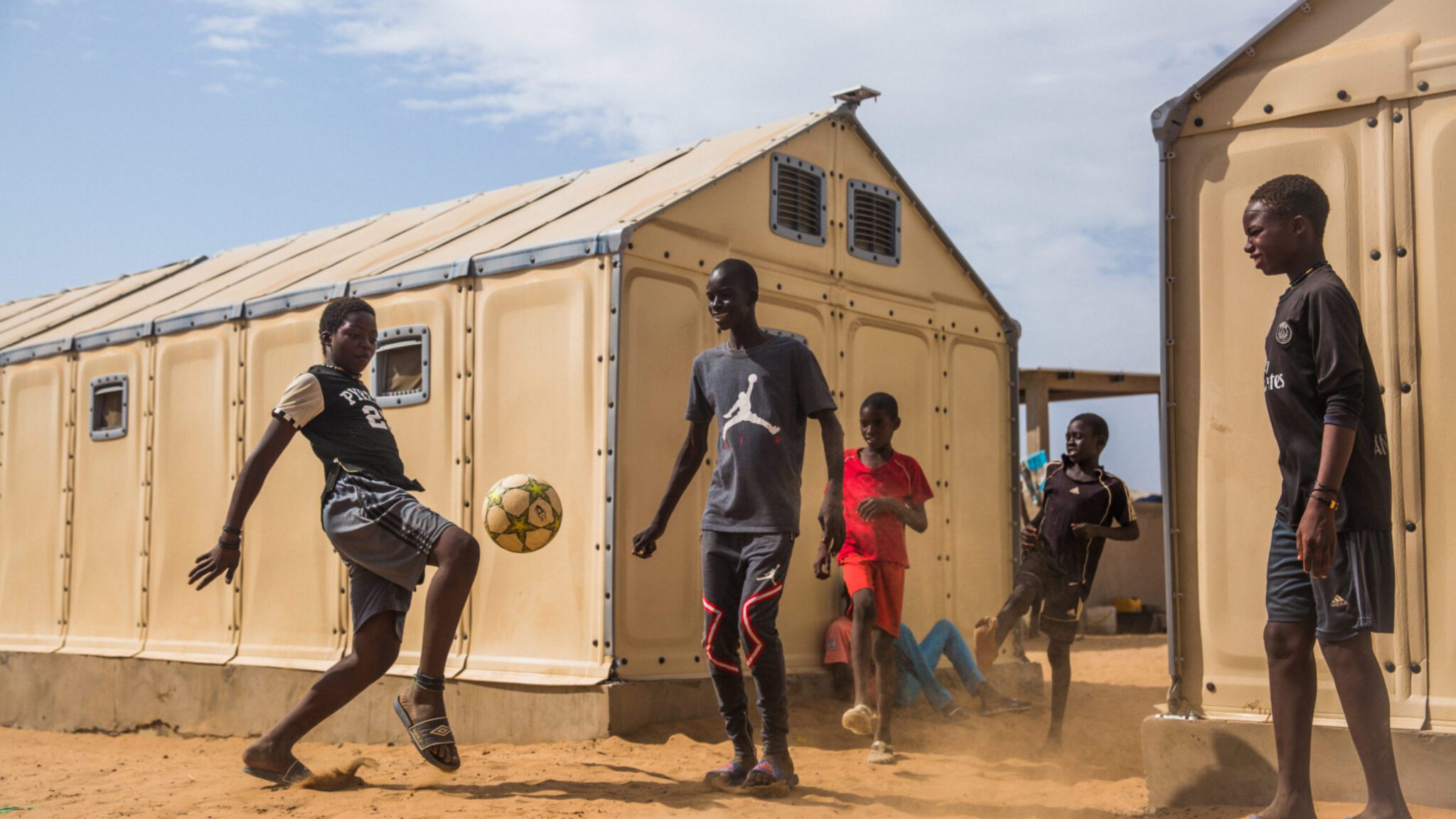 Responding with action after flooding causes displacement in Senegal