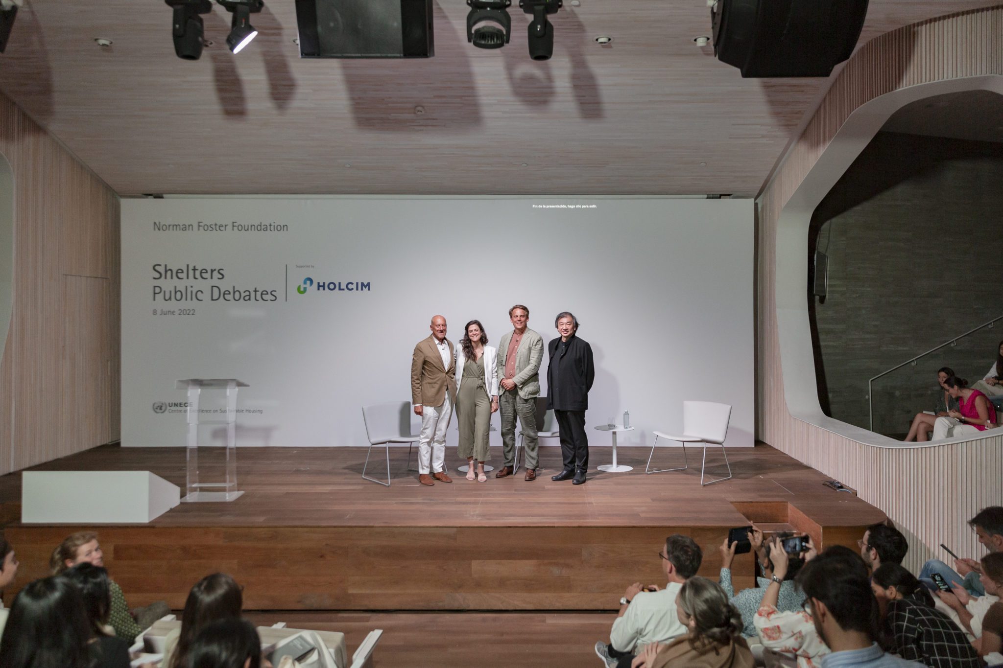 Norman Foster Foundation’s Shelters Public Debate