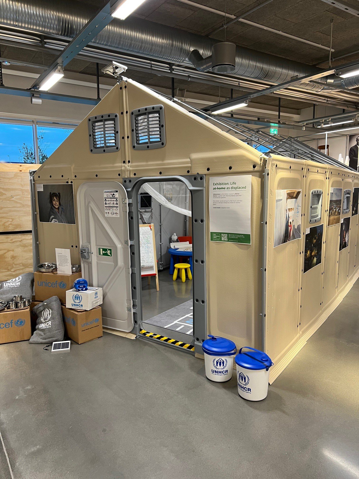 Better Shelter At IKEA Foundation Week BetterShelter Better Shelter At IKEA Foundation Week BetterShelter