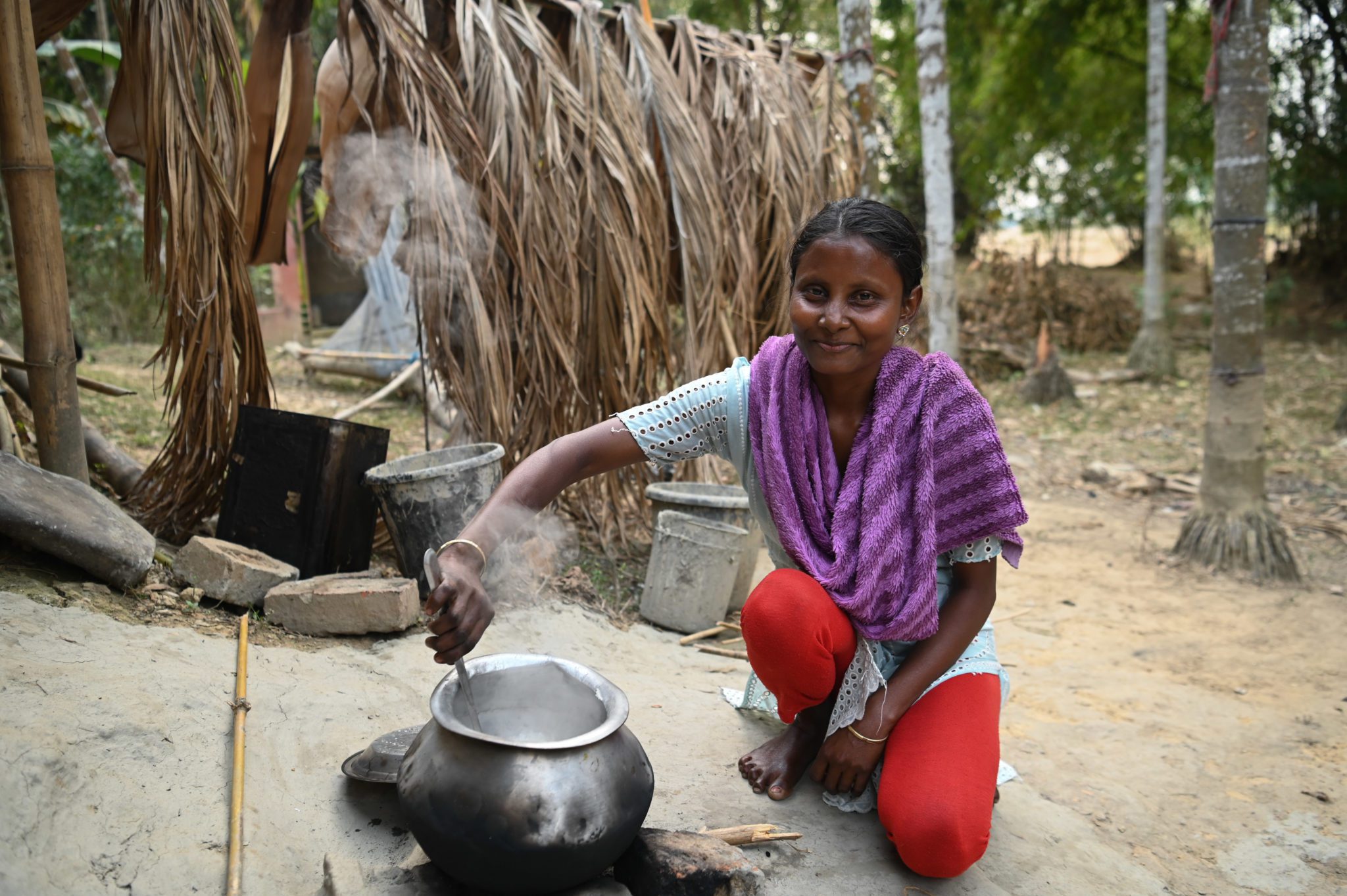 The women of Assam rebuilding their homes and…