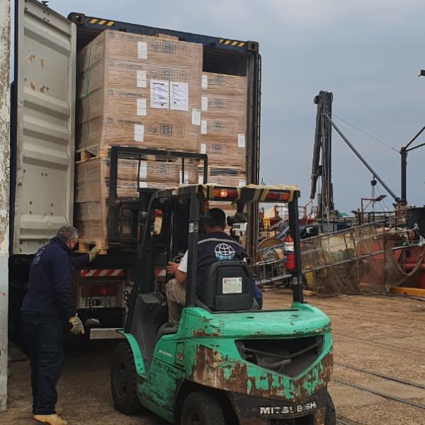 Delivering RHUs to support pandemic relief in Argentina