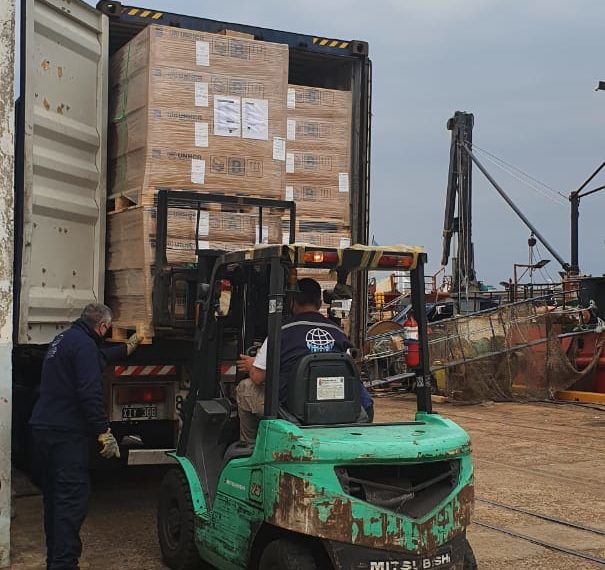 Delivering RHUs to support pandemic relief in Argentina