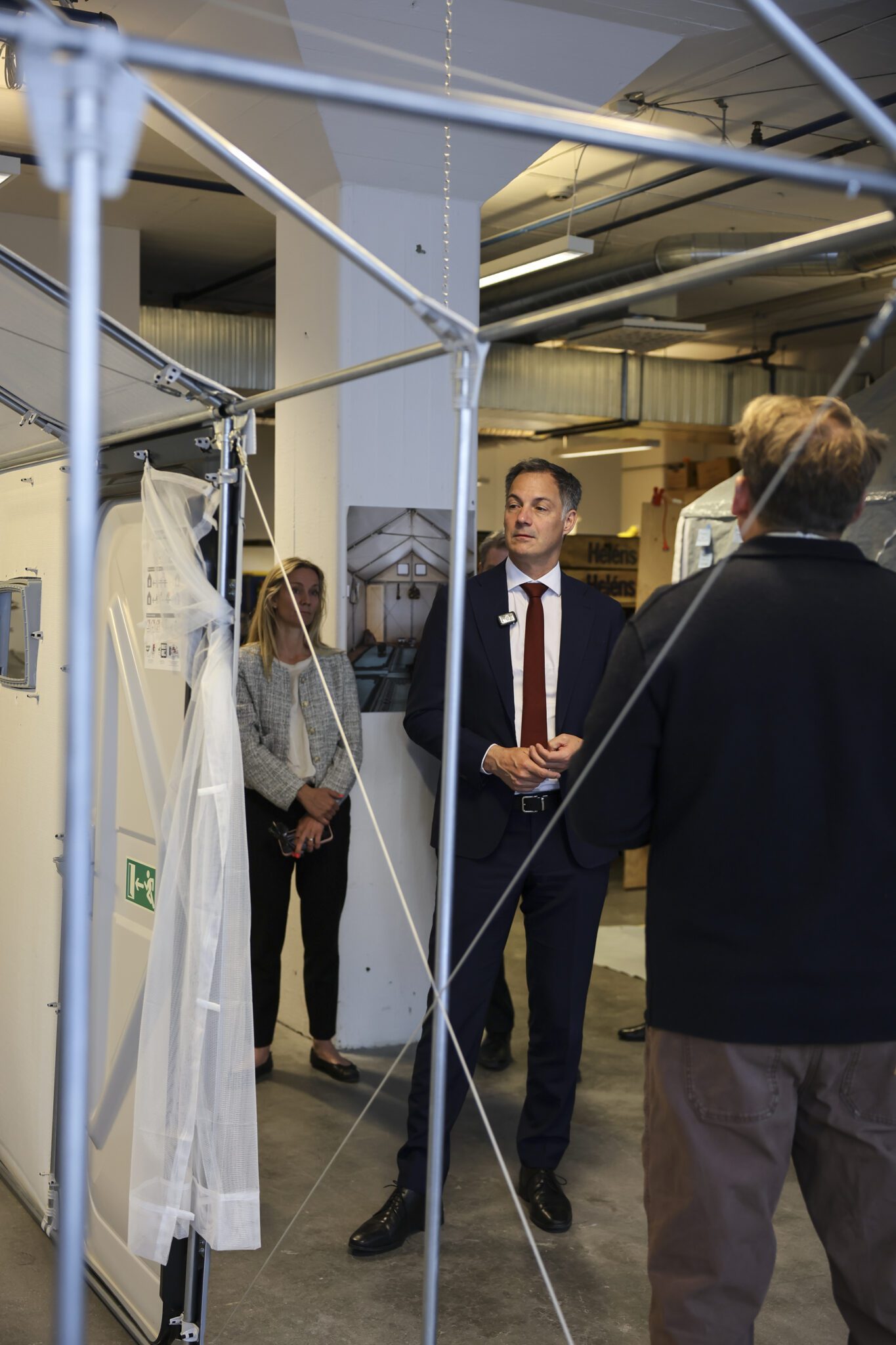 UNDP Administrator visits Better Shelter development site in Stockholm after Gaza visit alexander de croo undp 8415