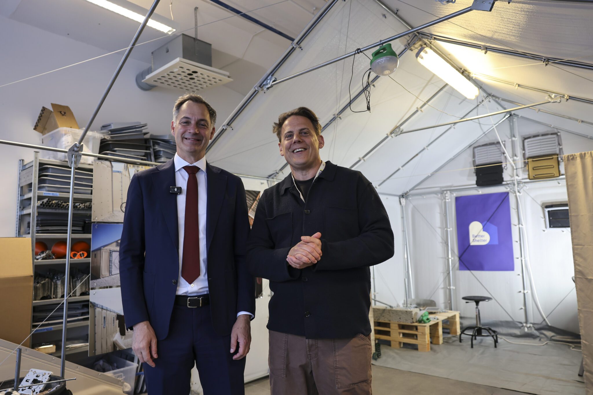 UNDP Administrator visits Better Shelter development site in Stockholm after Gaza visit alexander de croo undp 8514 (1)